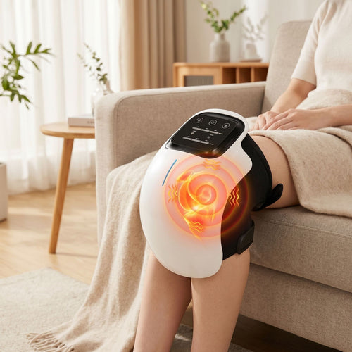 Lumen Wraps Heating Knee Massager — Cordless Heat + Massage