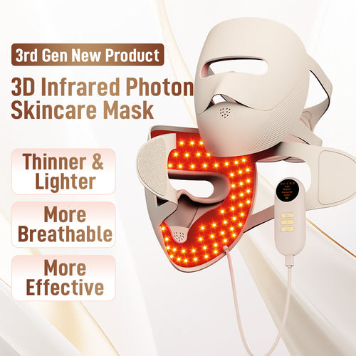 Lumen Wraps Red Light Face Mask — Cordless Glow Ritual